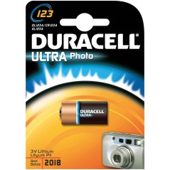 Batteri Duracell Ultra Photo Lithium 123 (CR17345)